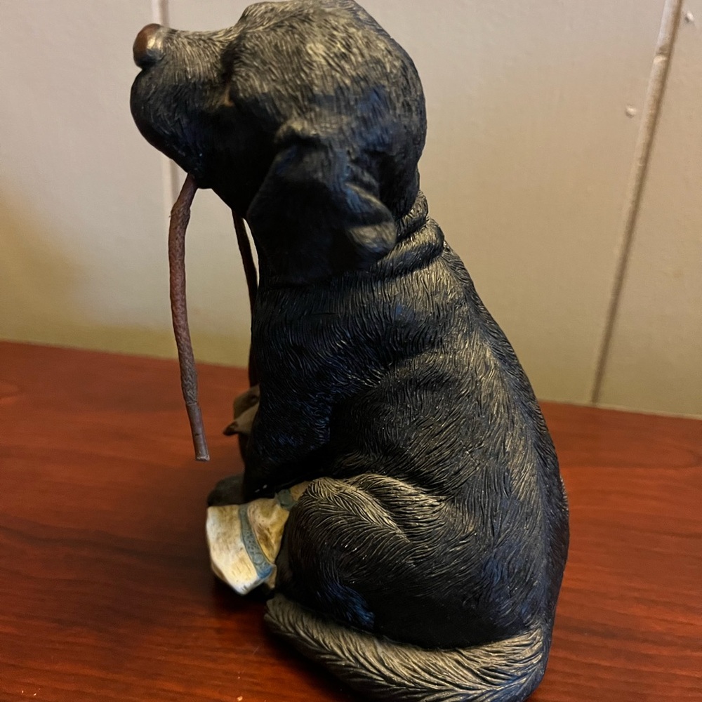 Black Lab Puppy Figurine - Picture 4 of 6